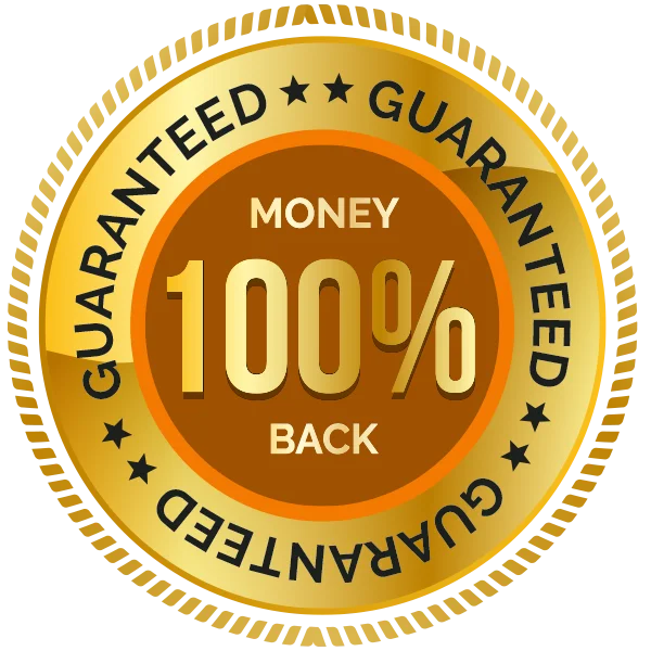 Synogut money back guarantee seal